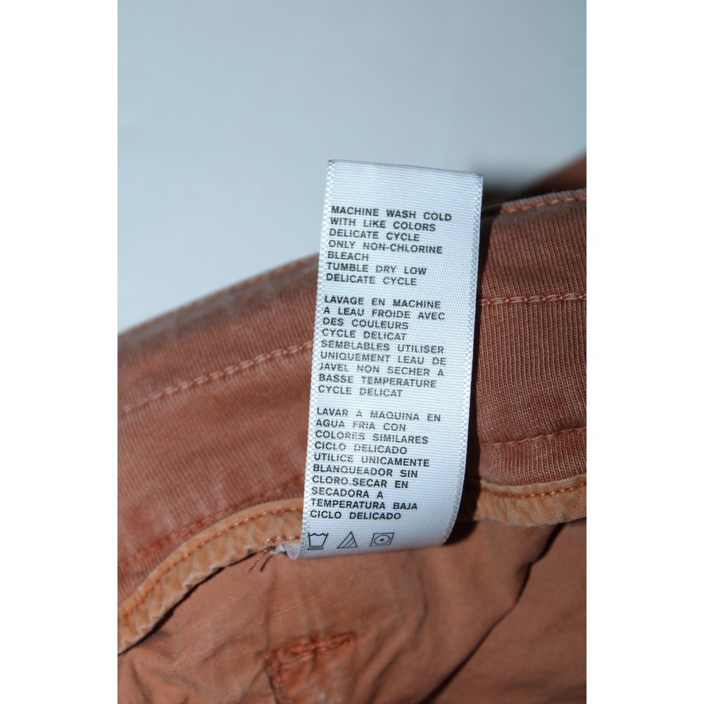 James Perse Men's Size 0/XS Orange Zipper Pocket Shorts - Picture 7 of 8